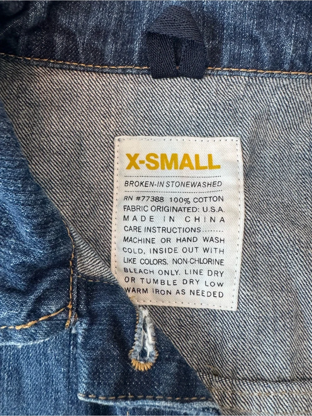 J CREW denim button jacket woman’s XS pre owned - Picture 5 of 8
